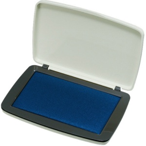 コクヨ　スタンプ台　水性染料タイプ　中形　藍色　ＩＰ－５２２Ｂ　１セット（１０個）2