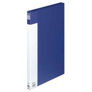 コクヨ　図面ファイル（カラー合紙タイプ）　Ａ２　２つ折　背幅２８ｍｍ　青　セ－Ｆ７ＮＢ　１セット（５冊）1