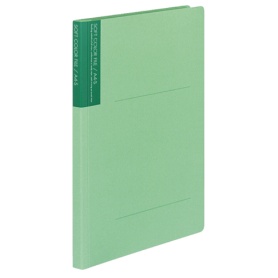 コクヨ　ソフトカラーファイル　Ａ４タテ　１５０枚収容　背幅１８ｍｍ　緑　フ－１－２　１セット（６０冊）