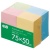 ＴＡＮＯＳＥＥ　エコふせん　キューブ　７５×５０ｍｍ　４色　１セット（２０冊：４冊×５パック）