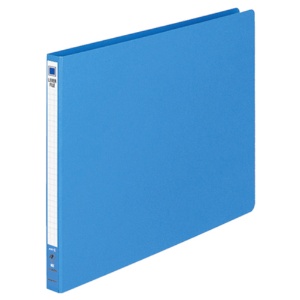 コクヨ　レバーファイル（ＭＺ）　Ａ４ヨコ　１００枚収容　背幅２０ｍｍ　青　フ－３０５ＮＢ　１セット（１０冊）1