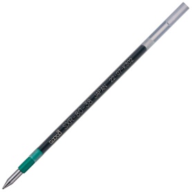 三菱鉛筆　油性ボールペン替芯　紙製パッケージ　０．３８ｍｍ　緑　ジェットストリーム多色・多機能用　ＳＸＲ８０３８Ｋ．６　１セット（１０本）