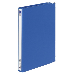 コクヨ　リングファイル　色厚板紙　Ｂ５タテ　２６穴　１２０枚収容　背幅３０ｍｍ　青　フ－４７１Ｂ　１セット（１０冊）1