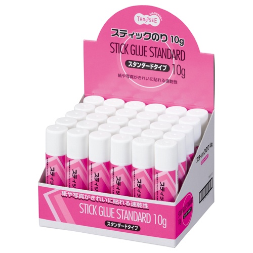 ＴＡＮＯＳＥＥ　スティックのり　１０ｇ　１セット（３０本）1
