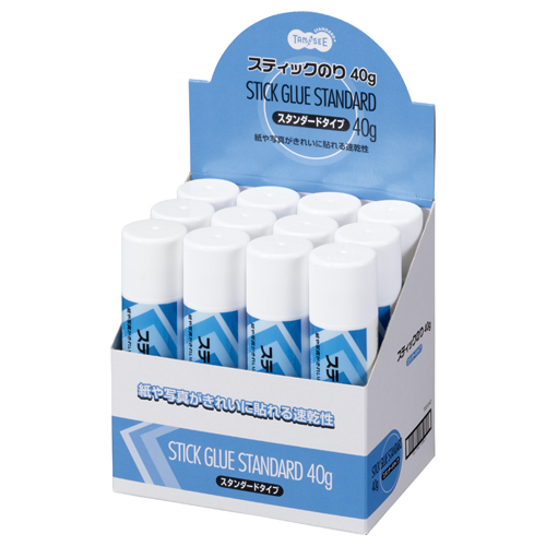 たのめーる】TANOSEE スティックのり 40g 1セット(12本)の通販 たのめーる】TANOSEE スティックのり 40g 1セット(12本)の通販