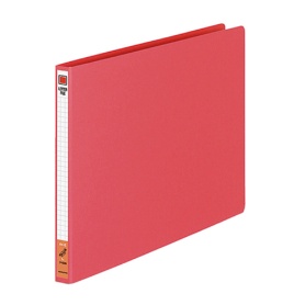 コクヨ　レターファイル（色厚板紙）　Ａ４ヨコ　１２０枚収容　背幅２０ｍｍ　赤　フ－５５５Ｒ　１セット（１０冊）