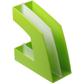 ソニック　ファイルボックス　仕切板付　Ａ４タテ　背幅１０７ｍｍ　グリーン　ＦＢ－７０８－Ｇ　１セット（１０個）