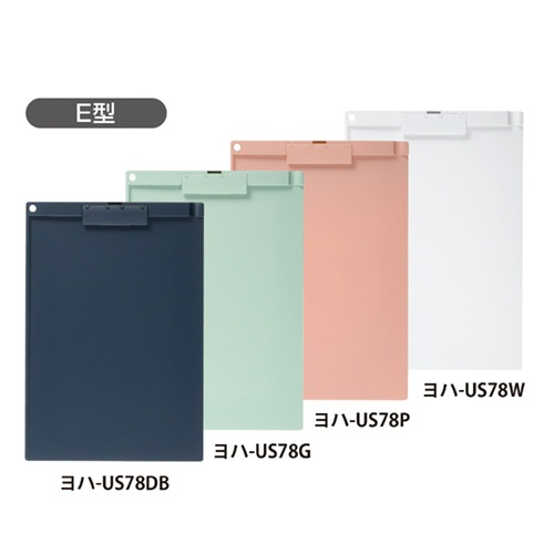 コクヨ　クリップボード（薄型・静音）　Ａ４タテ　ピンク　ヨハ－ＵＳ７８Ｐ　１セット（１０枚）9