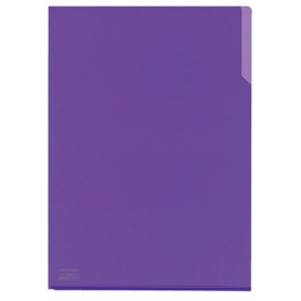 コクヨ　クリヤーホルダー１０（テン）　Ａ４　紫　フ－Ｔ７５０－７　１セット（５枚）