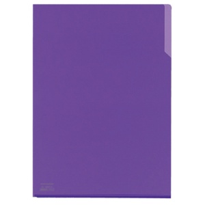 コクヨ　クリヤーホルダー１０（テン）　Ａ４　紫　フ－Ｔ７５０－７　１セット（５枚）1