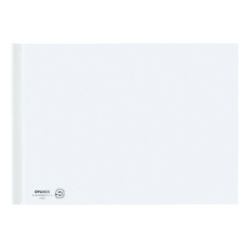 コクヨ　レールクリヤーホルダー　ＰＥＴ　Ａ４ヨコ　２０枚収容　白　フ－ＴＰ７６５ＮＷ　１セット（２０冊）1