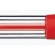 三菱鉛筆　油性ボールペン　ＶＥＲＹ楽ノック　極細　０．５ｍｍ　黒　ＳＮ１０００５．２４　１セット（１０本）2