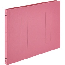 ＴＡＮＯＳＥＥ　フラットファイルＥ（エコノミー）　Ａ４ヨコ　１５０枚収容　背幅１８ｍｍ　ピンク　１セット（１００冊：１０冊×１０パック）