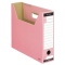 コクヨ　ファイルボックス－ＦＳ（Ｔタイプ）　Ａ４ヨコ　背幅７５ｍｍ　ピンク　Ａ４－ＳＦＴ－Ｐ　１セット（１０冊）
