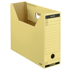 コクヨ　ファイルボックス－ＦＳ（Ｔタイプ）　Ａ４ヨコ　背幅１０２ｍｍ　クラフト色　Ａ４－ＬＦＴ　１セット（５０冊）1