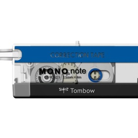 トンボ鉛筆　修正テープ　モノノート　２．５ｍｍ幅×４ｍ　ＣＴ－ＹＣＮ２．５　１セット（５個）
