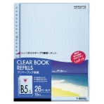 コクヨ　クリヤーブック替紙（カラーマット）