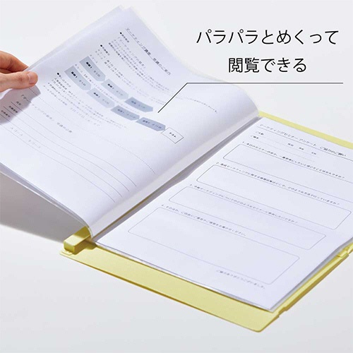 キングジム　カラーセレクション　クリアーファイル　コンパック　Ａ４　二つ折り　１０ポケット　緑　ＣＮ５８９４Ｈ－Ｇ　１セット（５冊）3