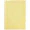 キングジム　カラーセレクション　スーパーハードホルダー（マチ付）　Ａ４タテ　黄　ＣＮ７５８キイ　１セット（５枚）