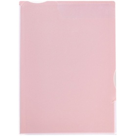 キングジム　カラーセレクション　スーパーハードホルダー（マチ付）　Ａ４タテ　ピンク　ＣＮ７５８ヒン　１セット（５枚）