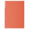 コクヨ　クリヤーホルダー（２穴あき・カラー）　Ａ４　赤　フ－７５０Ｒ　１セット（５０枚）