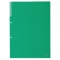コクヨ　クリヤーホルダー（２穴あき・カラー）　Ａ４　緑　フ－７５０Ｇ　１セット（５０枚）