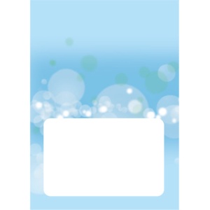 ダイオーミウラ　お薬手帳（薄型）　１６ページ　ブルー　１セット（１２００冊：１００冊×１２パック）2