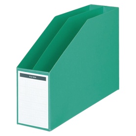 コクヨ　ファイルボックス　Ａ４ヨコ　背幅８５ｍｍ　緑　フ－４５６ＮＧ　１セット（１０冊）