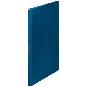 キングジム　クリアーファイル　ヒクタス（透明）　Ａ４タテ　２０ポケット　背幅１１ｍｍ　青　７２８１Ｔアオ　１セット（５冊）1