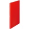 キングジム　クリアーファイル　ヒクタス（透明）　Ａ４タテ　２０ポケット　背幅１１ｍｍ　赤　７２８１Ｔアカ　１セット（５冊）