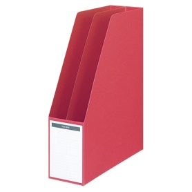 コクヨ　ファイルボックス　Ａ４タテ　背幅８５ｍｍ　赤　フ－４５０ＮＲ　１セット（１０冊）