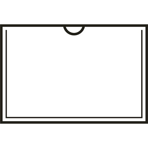 ＴＡＮＯＳＥＥ　ソフトカードケース　Ｂ４　透明　再生オレフィン製　１セット（２０枚）3