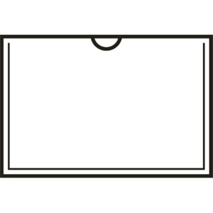 ＴＡＮＯＳＥＥ　ソフトカードケース　Ｂ５　透明　再生オレフィン製　１セット（２０枚）3