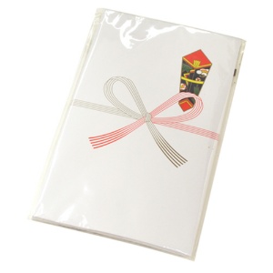ササガワ　タカ印　のし袋　特万型　祝　無字　上質紙　５－１０１０　１セット（２００枚：１０枚×２０パック）2