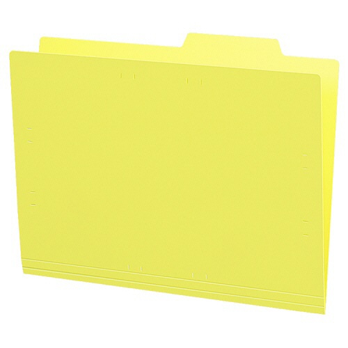 コクヨ　個別フォルダー（カラー・ＰＰ製）　Ａ４　黄　Ａ４－ＩＦＨ－Ｙ　１セット（３０冊：５冊×６パック）1