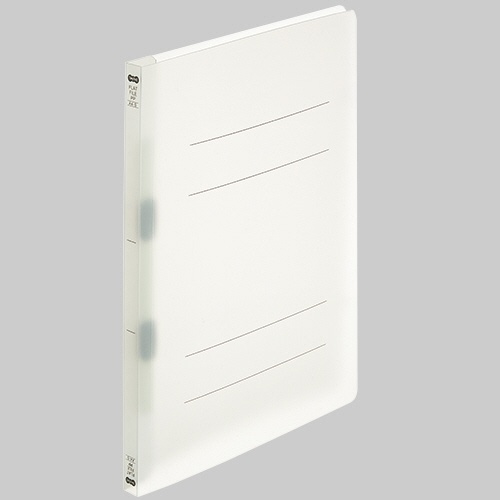 ＴＡＮＯＳＥＥ　フラットファイル（再生ＰＰ）　Ａ４タテ　１５０枚収容　背幅１８ｍｍ　クリア　１セット（２５冊：５冊×５パック）1