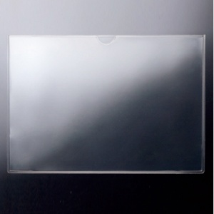 ＴＡＮＯＳＥＥ　ソフトカードケース　Ｂ６　透明　再生オレフィン製　１セット（２０枚）2