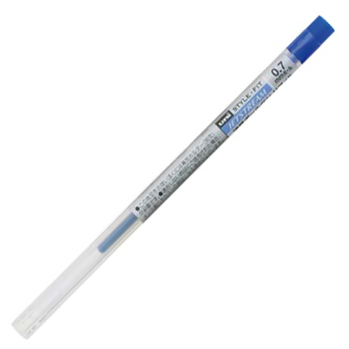 【クリックでお店のこの商品のページへ】三菱鉛筆 スタイルフィット 油性ボールペン リフィル(ジェットストリーム) 0.7mm ブルー SXR8907.33 1セット(10本) SXR8907.33