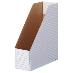 ＴＡＮＯＳＥＥ　ボックスファイル（ホワイト）　Ａ４タテ　背幅１００ｍｍ　ブルー　１セット（５０冊：１０冊×５パック）1