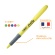 ＢＩＣ　蛍光マーカー　マーキングハイライターグリップ　イエロー　ＢＲＩＧＲＩＰ１２ＹＬＷ　１セット（１２本）3