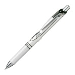ぺんてる　エナージェルシャープペンシル　パールホワイト軸　０．５ｍｍ　（軸色：ブラック）　ＰＬ７５－ＡＷ　１セット（１０本）