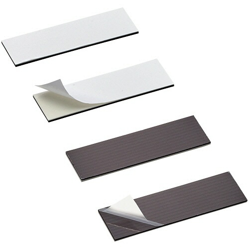 マグエックス　超強力マグネット　ゼロスリップ　プレートタイプ　３０×１００×２ｍｍ　ＭＨＧＰ－１　１セット（４０枚：４枚×１０パック）2