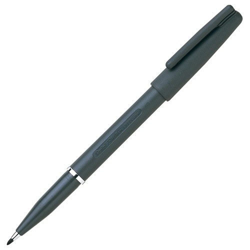 ぺんてる　はがきサインペン　黒　ＸＳＴ１５０Ａ１　１セット（５本）1