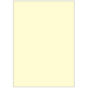 ササガワ　タカ印　手作り賞状作成用紙　クリーム　Ａ３　１０－１９６９　１セット（５０枚：１０枚×５パック）1