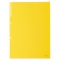 コクヨ　クリヤーホルダー（２穴あき・カラー）　Ａ４　黄　フ－７５０Ｙ　１セット（５０枚）