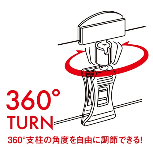 共栄プラスチック　ターンプライスクリップクリックス　Ｕ型タイプ　Ｈ７１×Ｗ２７ｍｍ　ＵＣ－２０－２　１セット（２０個：２個×１０パック）3