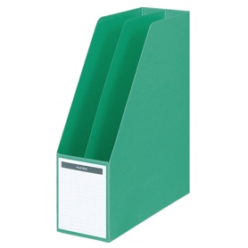 コクヨ　ファイルボックス　Ｂ５タテ　背幅８５ｍｍ　緑　フ－４５２ＮＧ　１セット（１０冊）