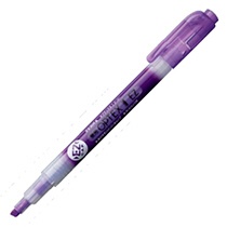 ゼブラ　蛍光オプテックス１　ＥＺ　紫　ＷＫＳ１１－ＰＵ　１セット（１０本）1