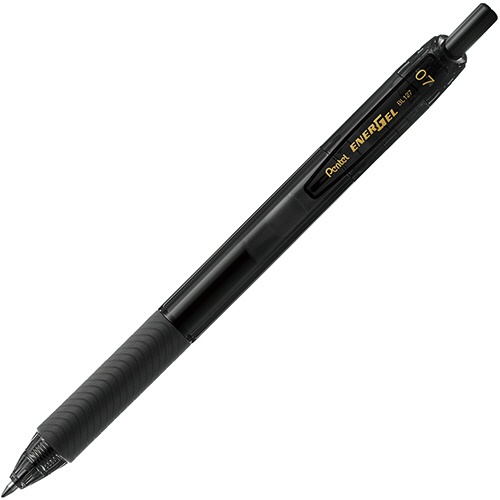 ぺんてる　ゲルインキボールペン　エナージェルエス　０．７ｍｍ　黒　ＢＬ１２７－Ａ　１セット（１０本）1
