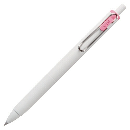 三菱鉛筆　ゲルインクボールペン　ユニボール　ワン　０．３８ｍｍ　ライトピンク　（軸色：オフホワイト）　ＵＭＮＳ３８．５１　１セット（１０本）1